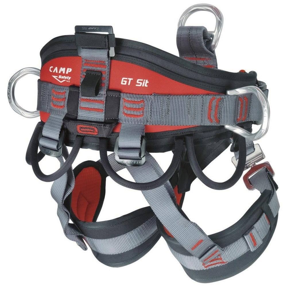 Camp Safety GT Sit Seat Work harness-Grey/Red-L-XXL 216502