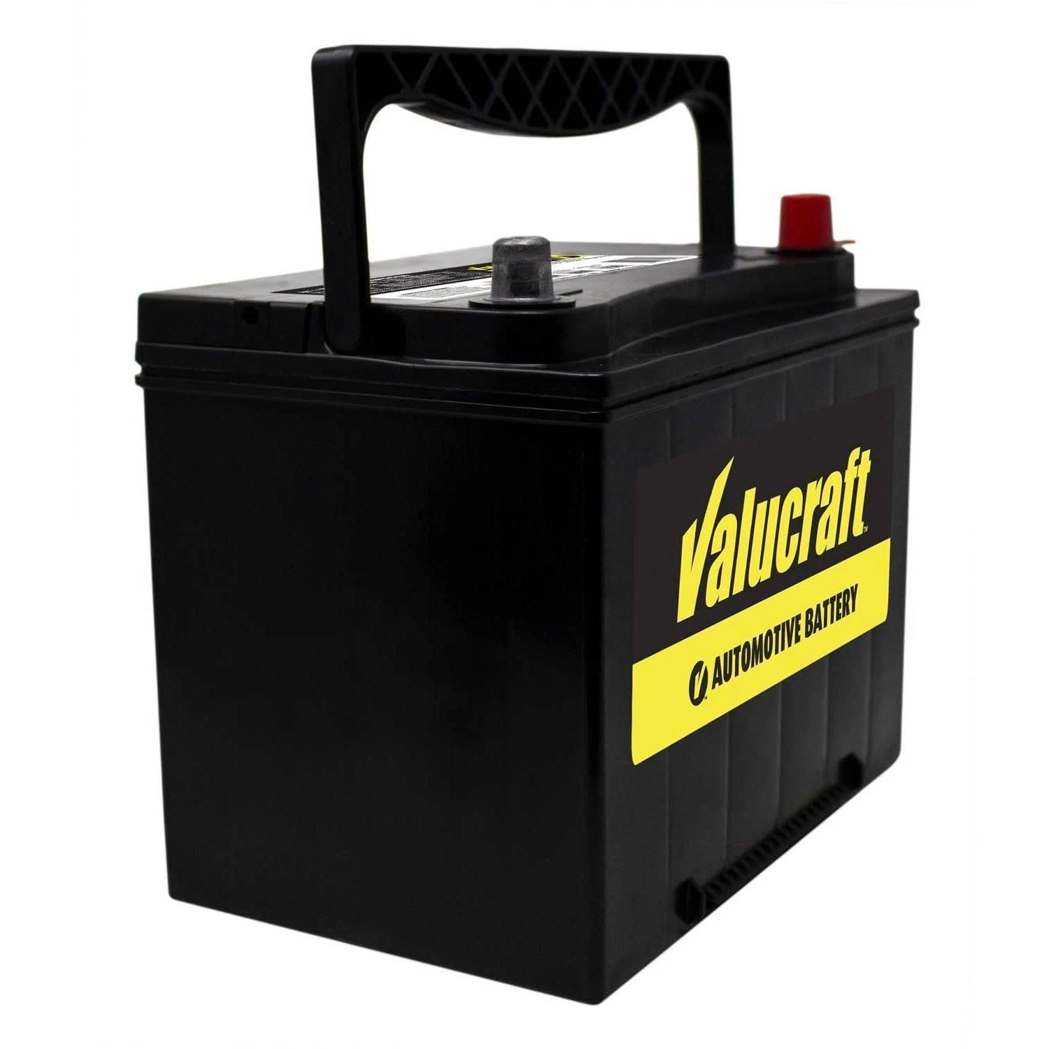 Valucraft Automotive Car Battery 24F-VL Group Size 24F 600 CCA - Positive Terminal Side Top Right Cranking Amps (CA)750 12V Term