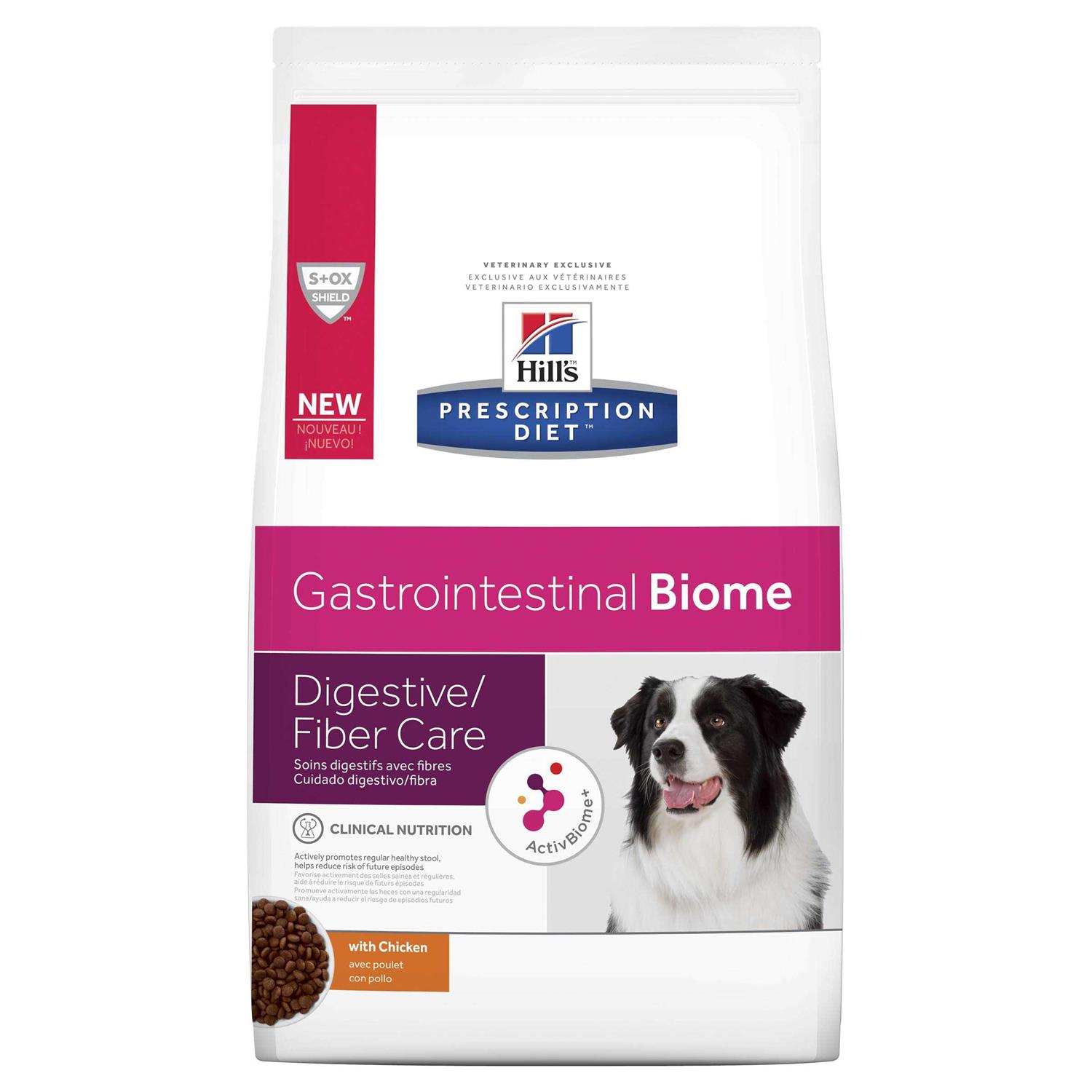 Hill&amp;s Prescription Diet Gastrointestinal Biome Digestive Fiber Care Chicken Dry Dog Food - Pet Supplies online store