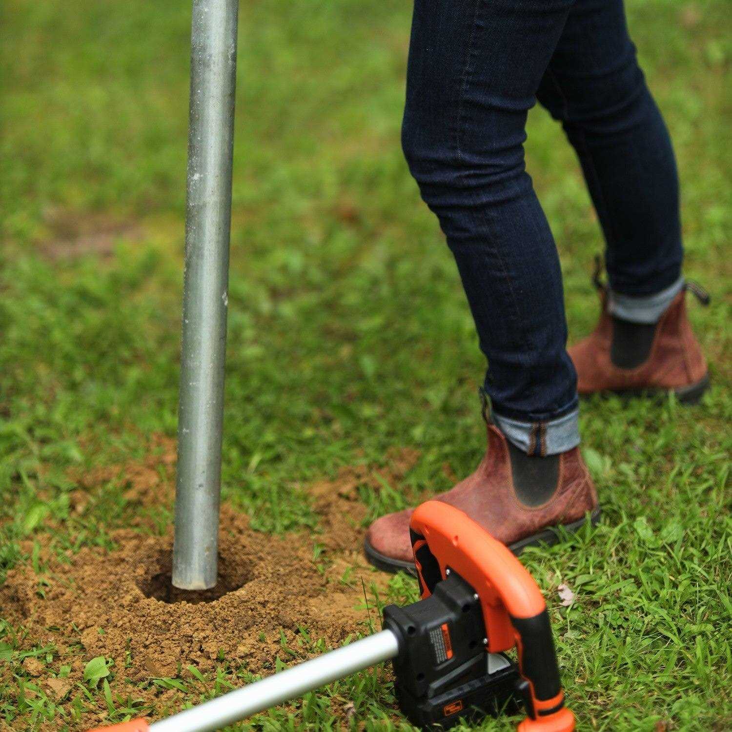 SuperHandy Electric Earth Auger 20V 4Ah Battery GUT141 - Shop Hardware Tools Online Store