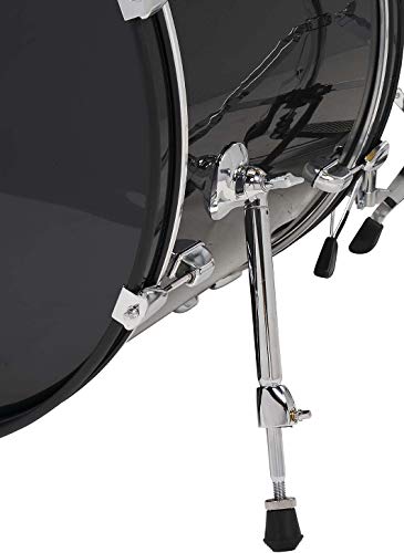 Pacific Drums Center Stage Complete Drumkit, 5 Drum Set, Iridescent Black Sparkle, 7x10, 8x12, 14x16 Floor, 16x22 Kick, 5x14 Snare (PDCE2215KTIB)
