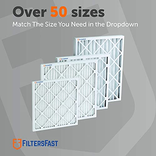 Filters Fast Pleated Air Filter Merv 11, 2” AC Furnace Air Filters, Made in the USA, 6 Pack