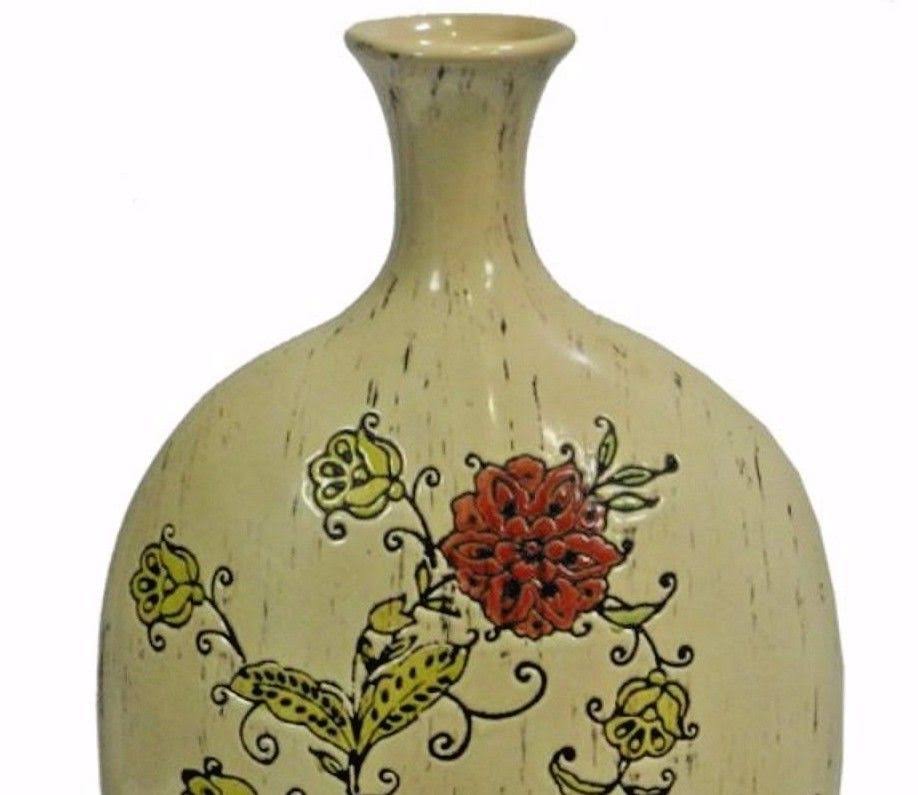 Benzara Elegant Multicolor Ceramic Vase