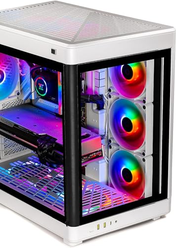 Skytech Prism Gaming PC, Intel i9 14900K 3.2 GHz (5.7GHz Turbo Boost), NVIDIA RTX 4080 Super 16GB GDDR6X, 2TB NVME Gen4, 32GB DDR5 RAM 5600 RGB, 1000W Gold ATX 3.0 PSU, Wi-Fi, Win 11 Home