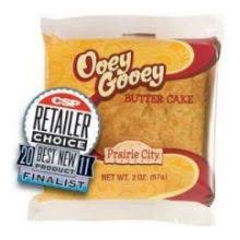 Prairie City Bakery Ooey Gooey Butter Cake - 60 per CASE.