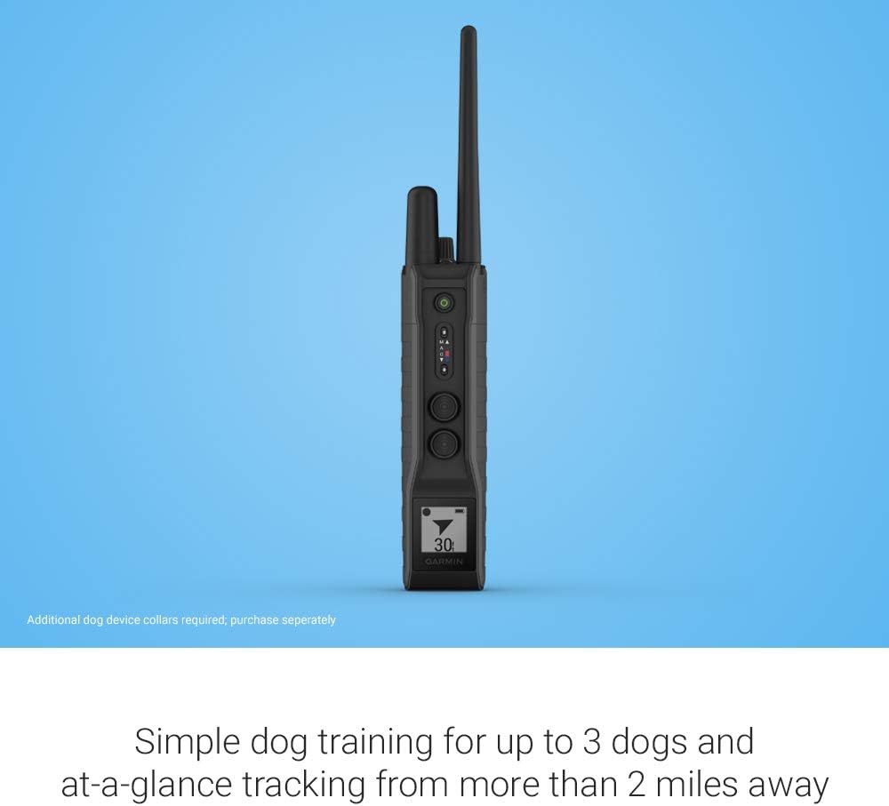 Garmin Pro 550 Plus, Dog Training System with Simple GPS Tracking, Collar and Handheld