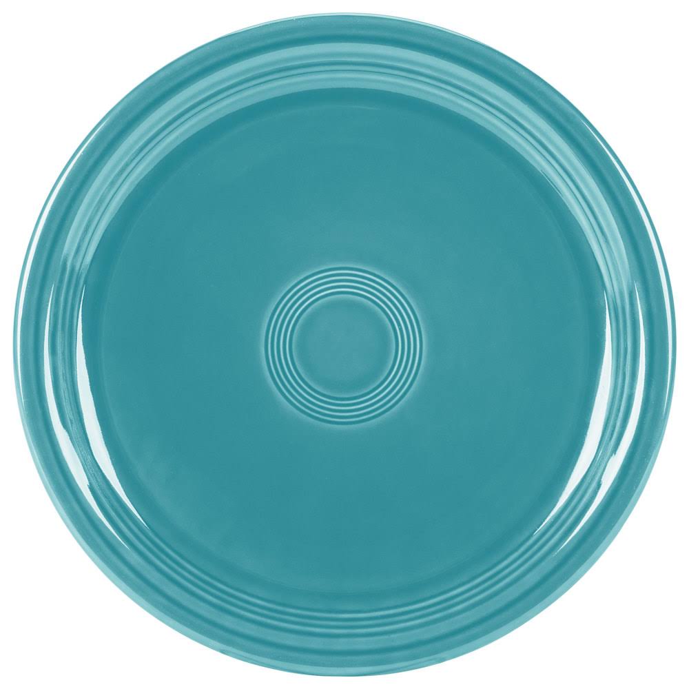 Homer Laughlin 749107 Fiesta 9x22 Healthcare Plate - Turquoise - 12/Case