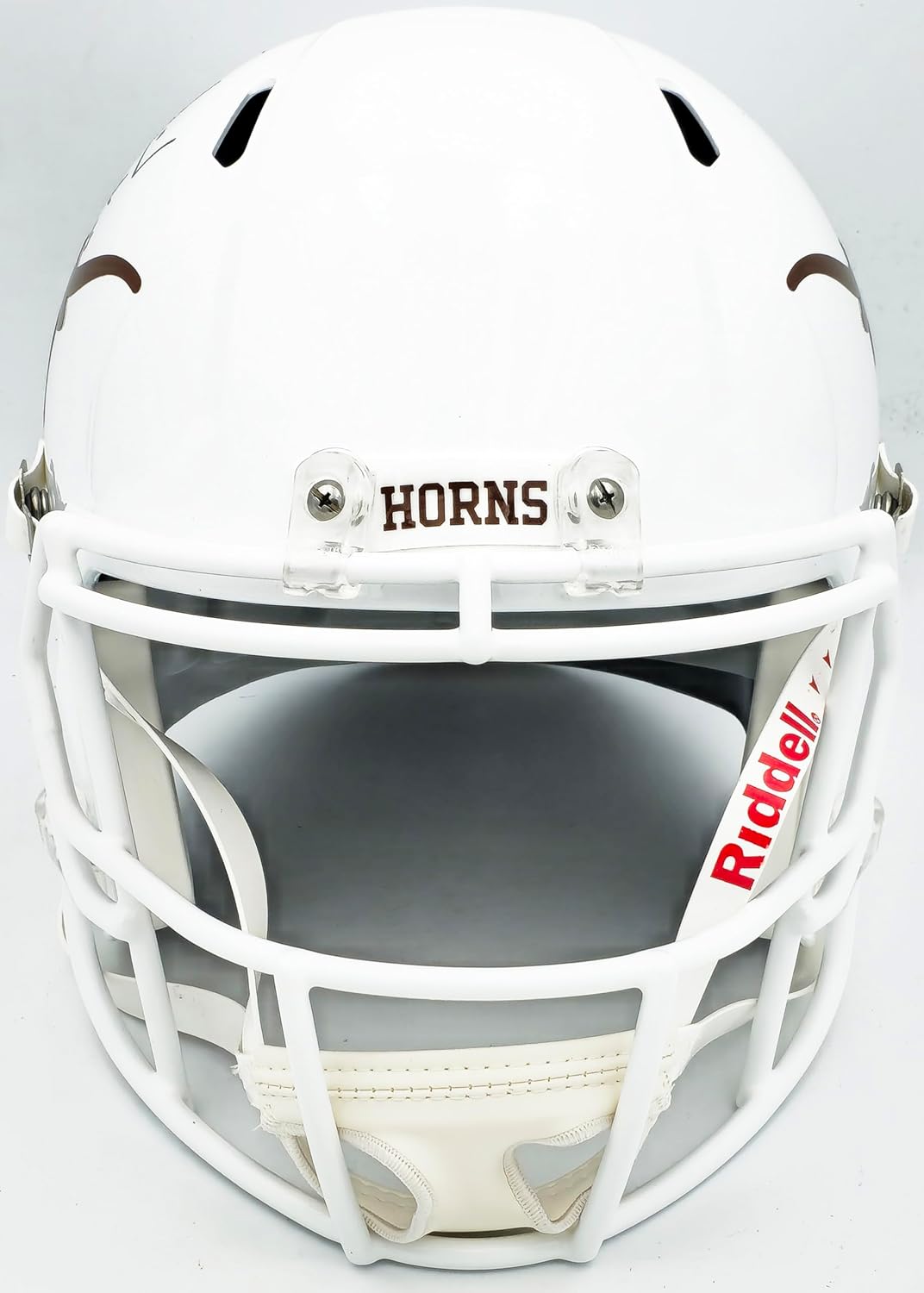 Vince Young Autographed Texas White Full Size Replica Speed 2021 Helmet "05 Nat'l Champs" Beckett BAS Witness Stock #228069