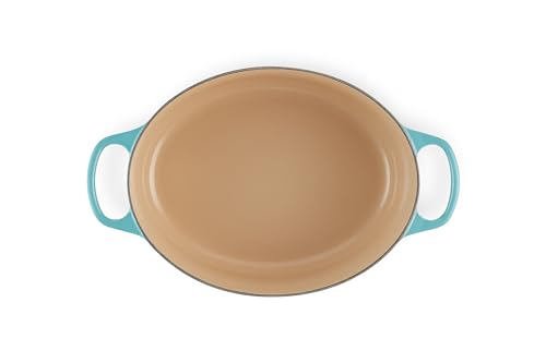 Le Creuset Enameled Cast Iron Signature Oval Dutch Oven, 9.5 qt., Cerise
