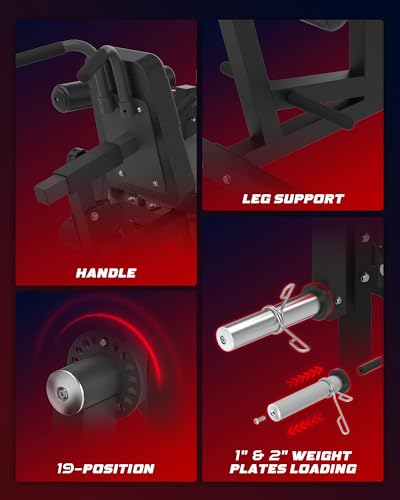 HVO Leg Extension and Curl Machine - Leg Extension Machines for Home Gym Leg Hamstring Workout