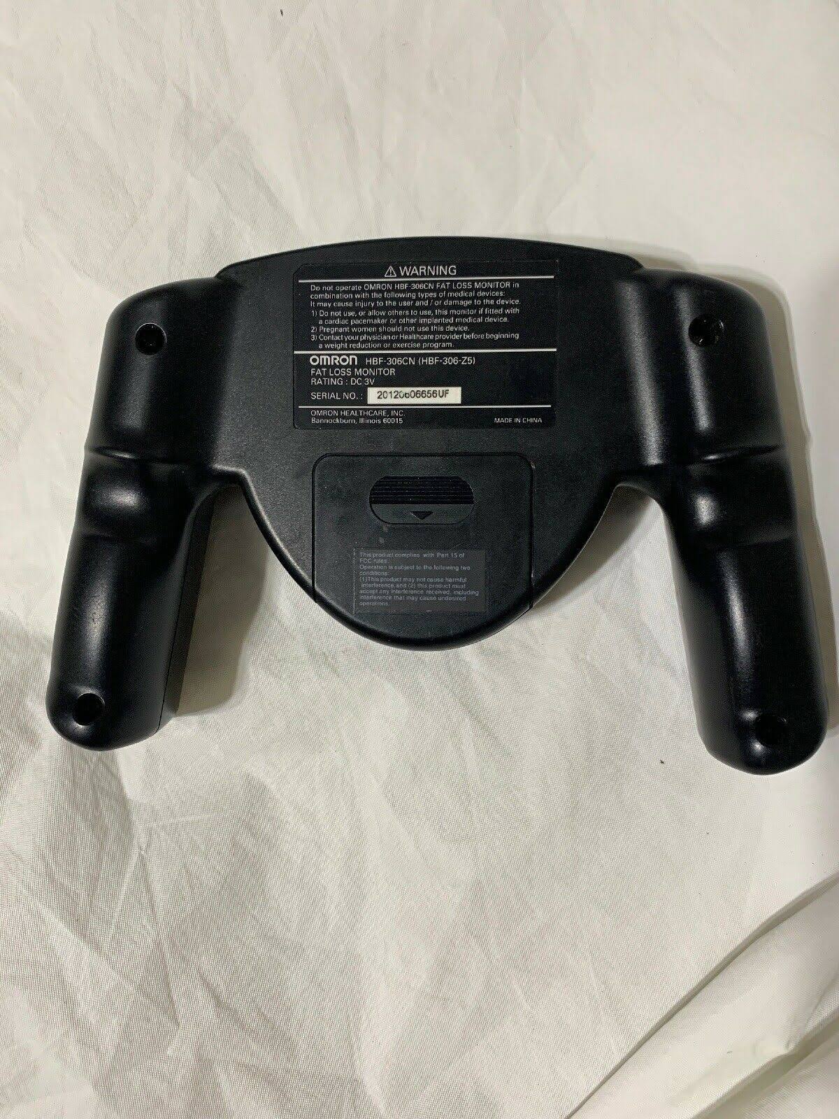 Omron Hbf-306c Fat Loss BMI Monitor Tracker - Black