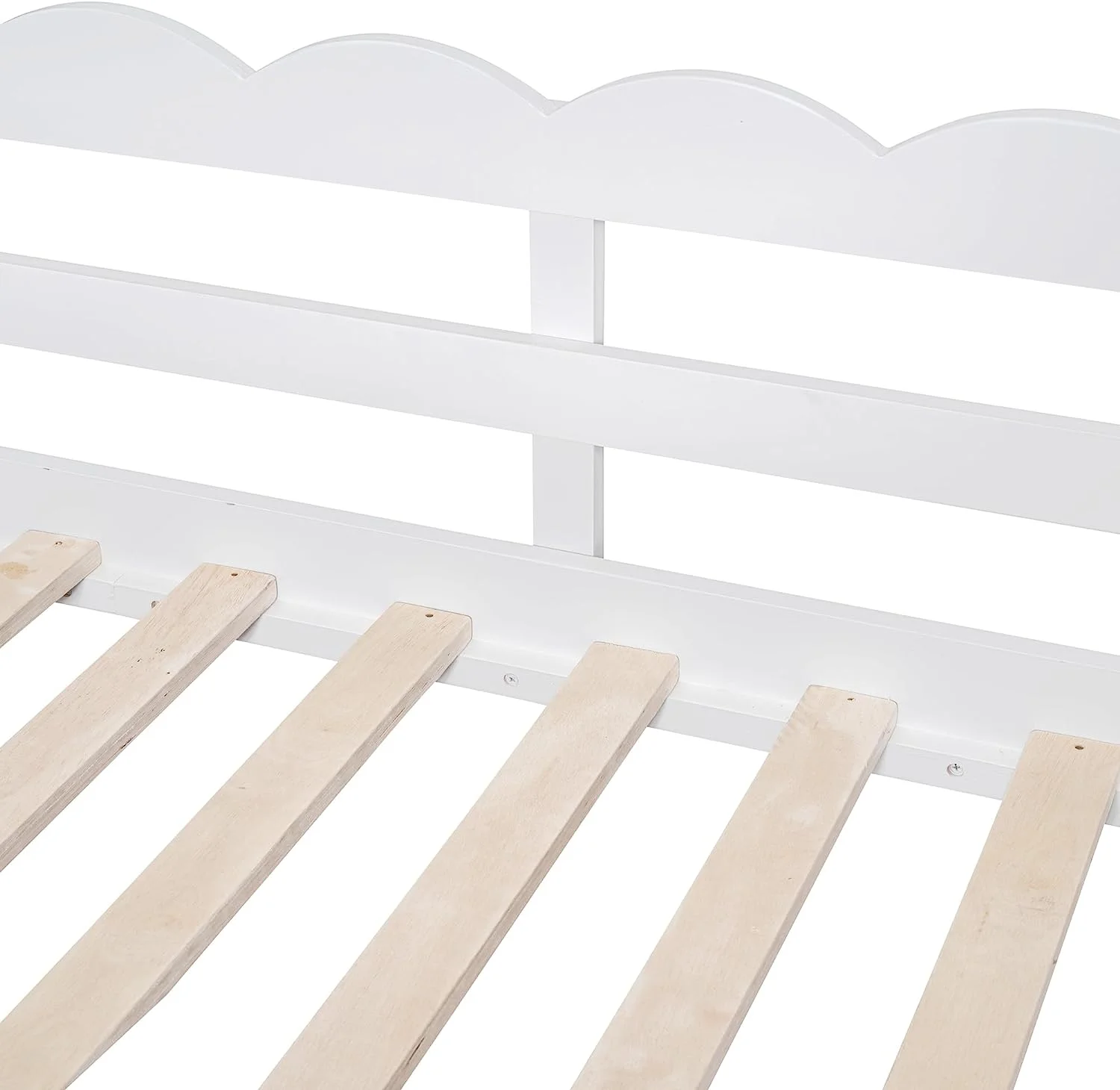 Momspeace Twin Size Loft Bed with Storage Cabinet and 3 Drawers, House Loft Bunk Beds with Roof, Black Boards and Guardrail - White