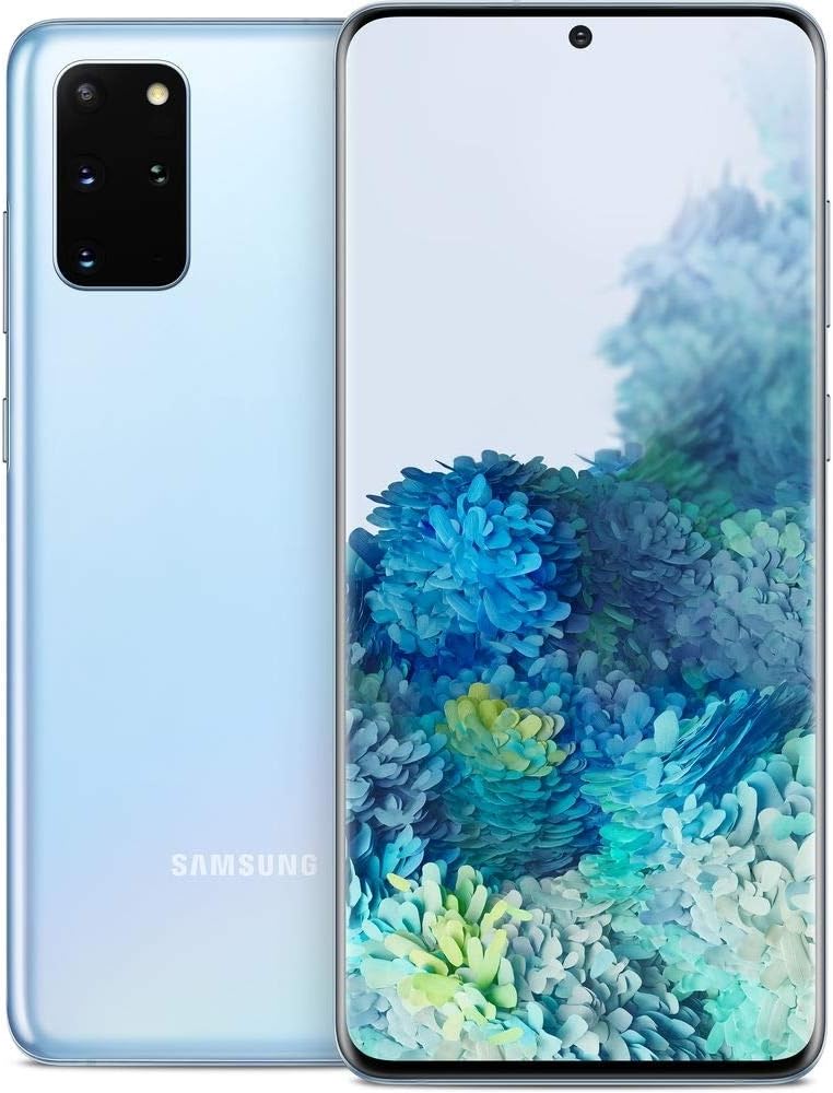 Samsung Galaxy S20 Plus 128GB 6.7" 5G Unlocked, Cloud Blue (Renewed)