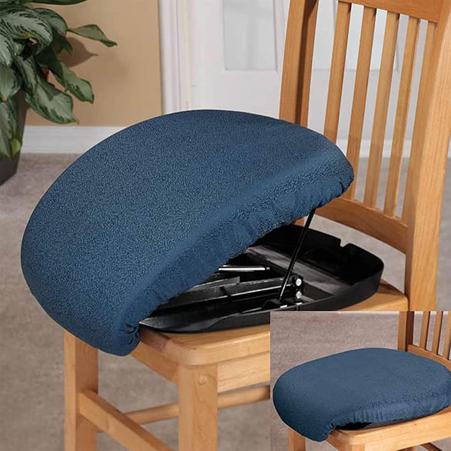 Assist Cushion Chair Lift and Sofa Stand Assist, Easy Lift Assist Cushion, Portable Uplift Seat Standing Assist Cushion for Help Elderly & Disabled Standing