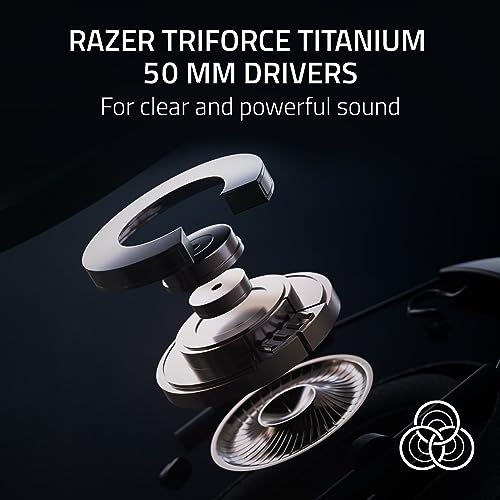 Razer BlackShark V2 Pro Wireless Xbox Gaming Headset: 50mm Drivers - Super Wideband Mic - Noise Isolating Earcups - for Xbox, PS5, Nintendo Switch 2, PC, Mac - Bluetooth, USB-C - 70hr Battery - Black