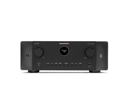 Marantz Cinema 70S 7.2-Ch Receiver (50W X 7) - 4K/120 and 8K Home Theater Receiver, Built-in Bluetooth, Wi-Fi & HEOS Multi-Room, Supports Dolby Atmos, DTS:X