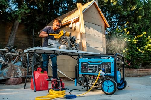 Pulsar 13,000-Watt Tri Fuel Gasoline, Propane, Natural Gas, Portable Generator with Remote Start