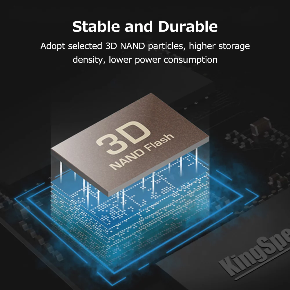 KingSpec Solid State Drives, XF 2280 1TB M.2 NVMe PCIe Gen4.0x4 SSD for Fast Data Transfer and Low Power Usage