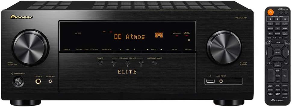 Pioneer Elite VSX-LX104 7.2-ch Network AV Receiver