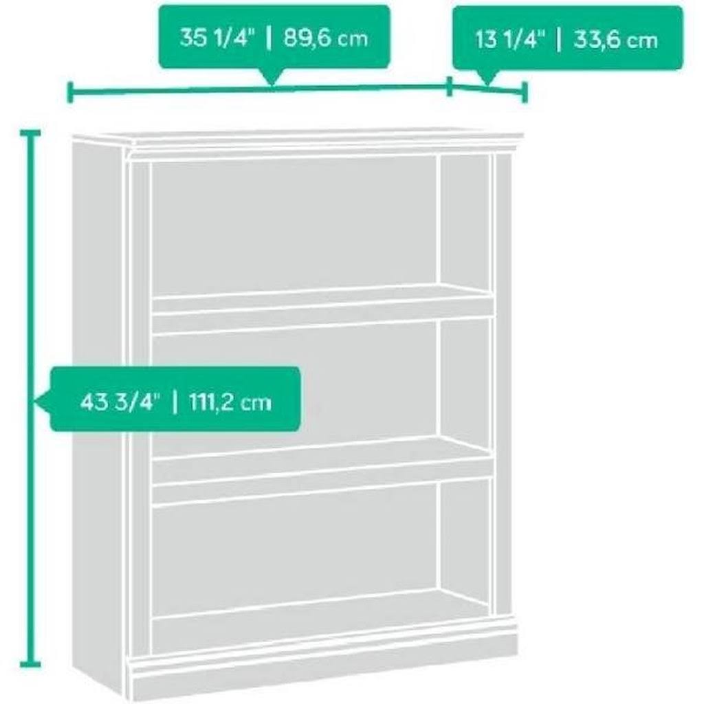 Sauder Select Cherry 3-Shelf Bookcase 412808