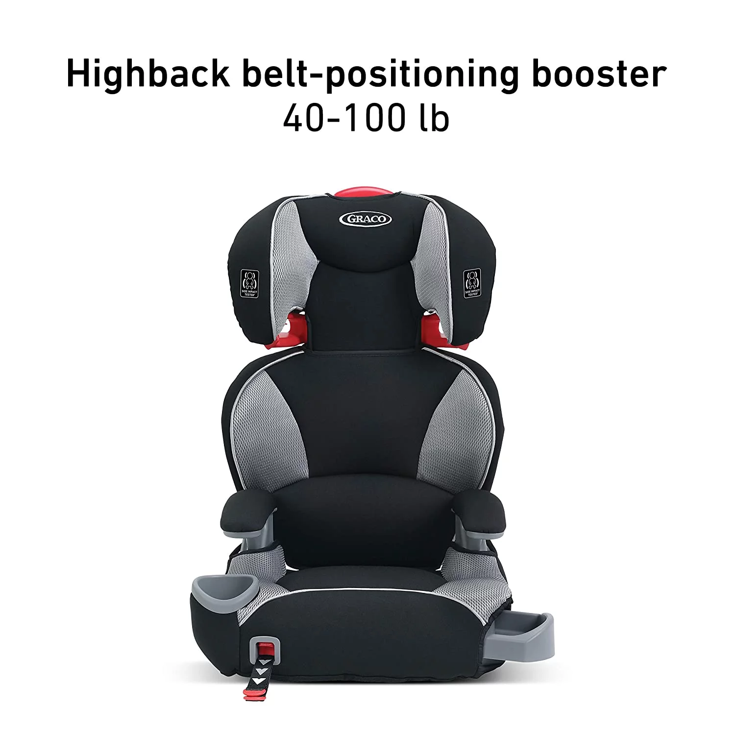 Graco TurboBooster LX Highback Booster Seat with Latch System, Matrix, 10.55 Pound Matrix TurboBooster LX Booster Seat