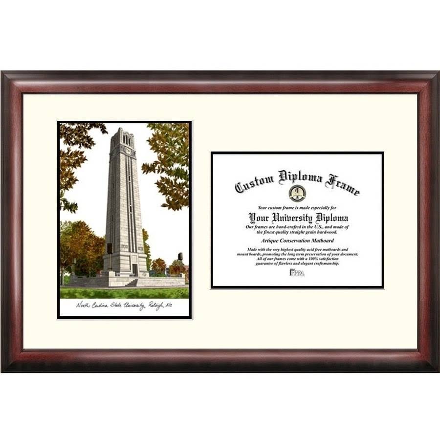 North Carolina State University 11 inch x 14 inch Scholar Diploma Frame