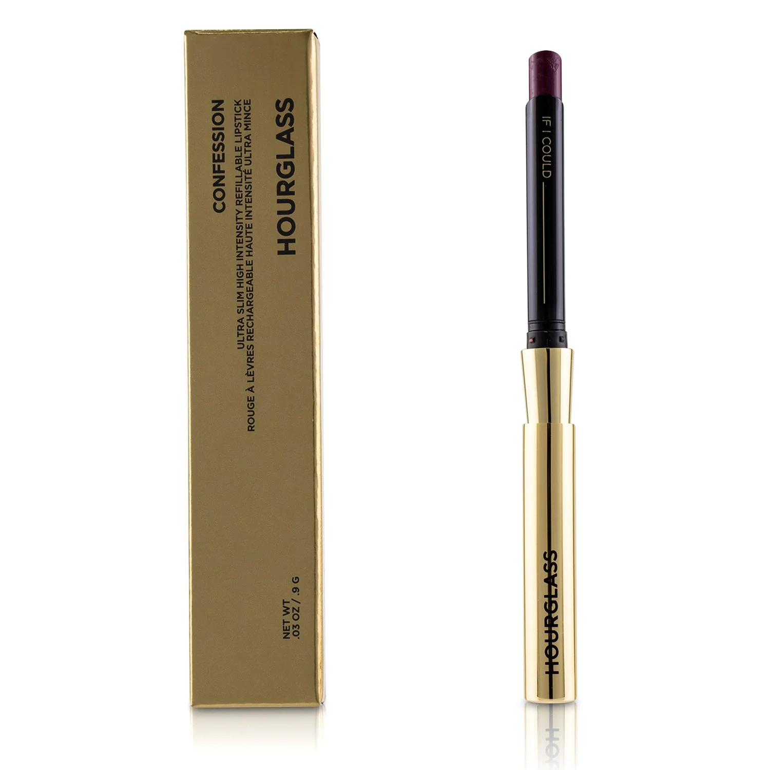 HourGlass Confession Ultra Slim High Intensity Refillable Lipstick - #I Can't Live Without (Red Currant)  0.9g/0.03oz