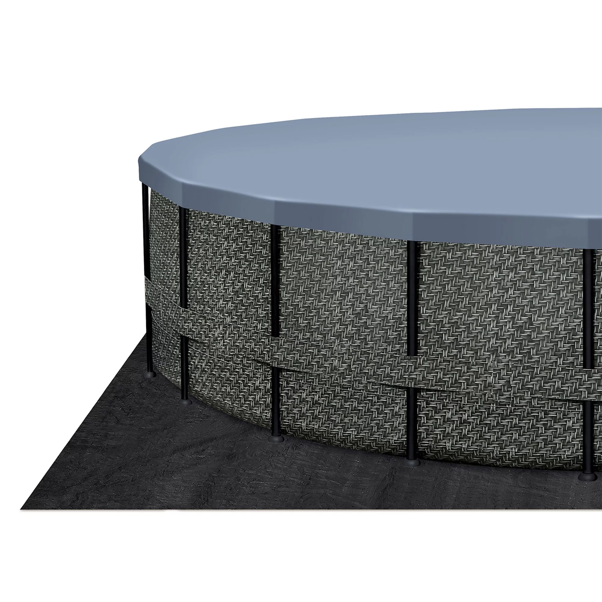 Funsicle 22' x 52 Oasis Round Outdoor Above Ground Swimming Pool