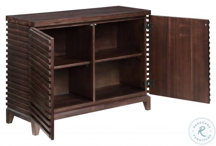 Coast to Coast Brown Two Door Cabinet