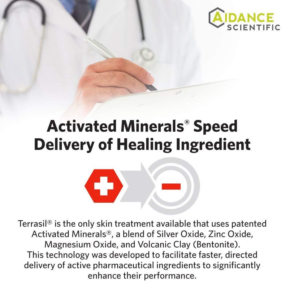 Terrasil Wound Care Ointment - 3X Faster Healing; Natural Infection Protection for Bed Sores, Pressure Sores, Diabetic Wounds, Foot and Leg Ulcers, Cuts, Scrapes, Burns -200gm Jar