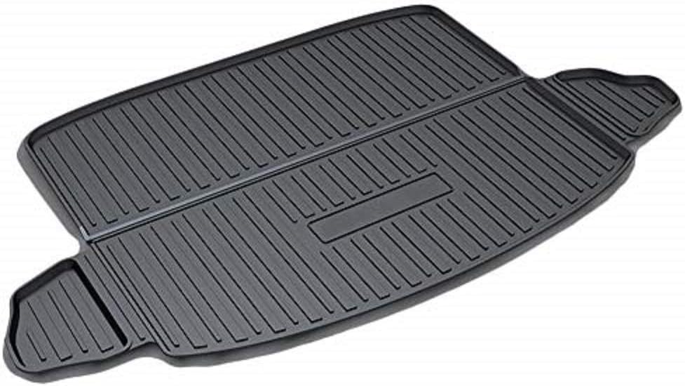 CARORMOKE Cargo Liner Trunk Mat Cargo Tray Black 2021 Compatible with 2017-2020 Honda CRV (Do Not Fit for Trunk with Subwoofer Or Honda CRV Touring)