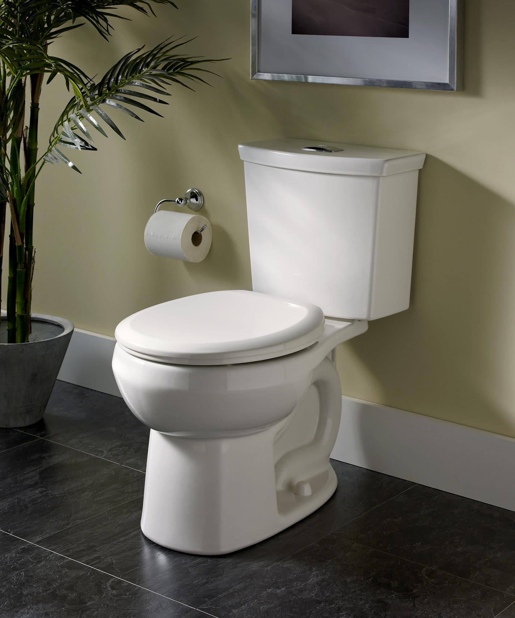 American Standard H2Option 0.92/1.28 GPF 2-Piece Dual-Flush Elongated Toilet in White