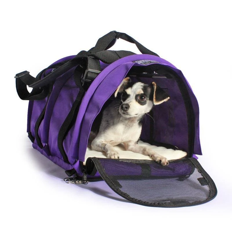 SturdiBag Flexible Height Pet Carrier Large / Bordeaux