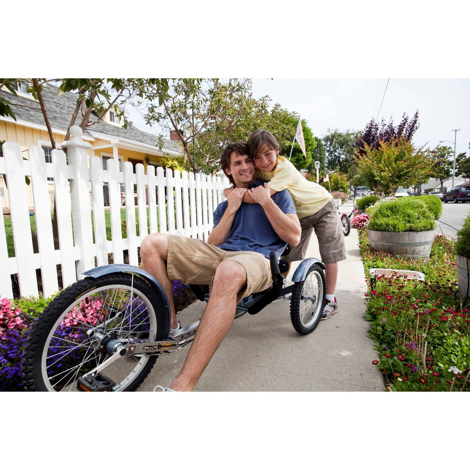 Mobo Adult Shift 20x22 Three Wheeled Cruiser - Blue