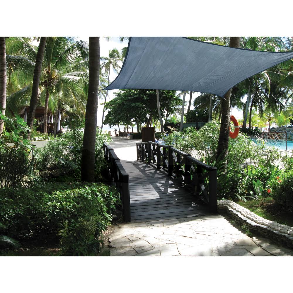 ShelterLogic 12 ft Square Sun Shade Sail Sea