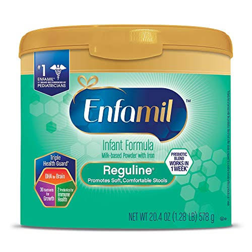 Enfamil Reguline Infant Formula - Designed for Soft, Comfortable Stools - Reusable Powder Tub, 20.4 oz