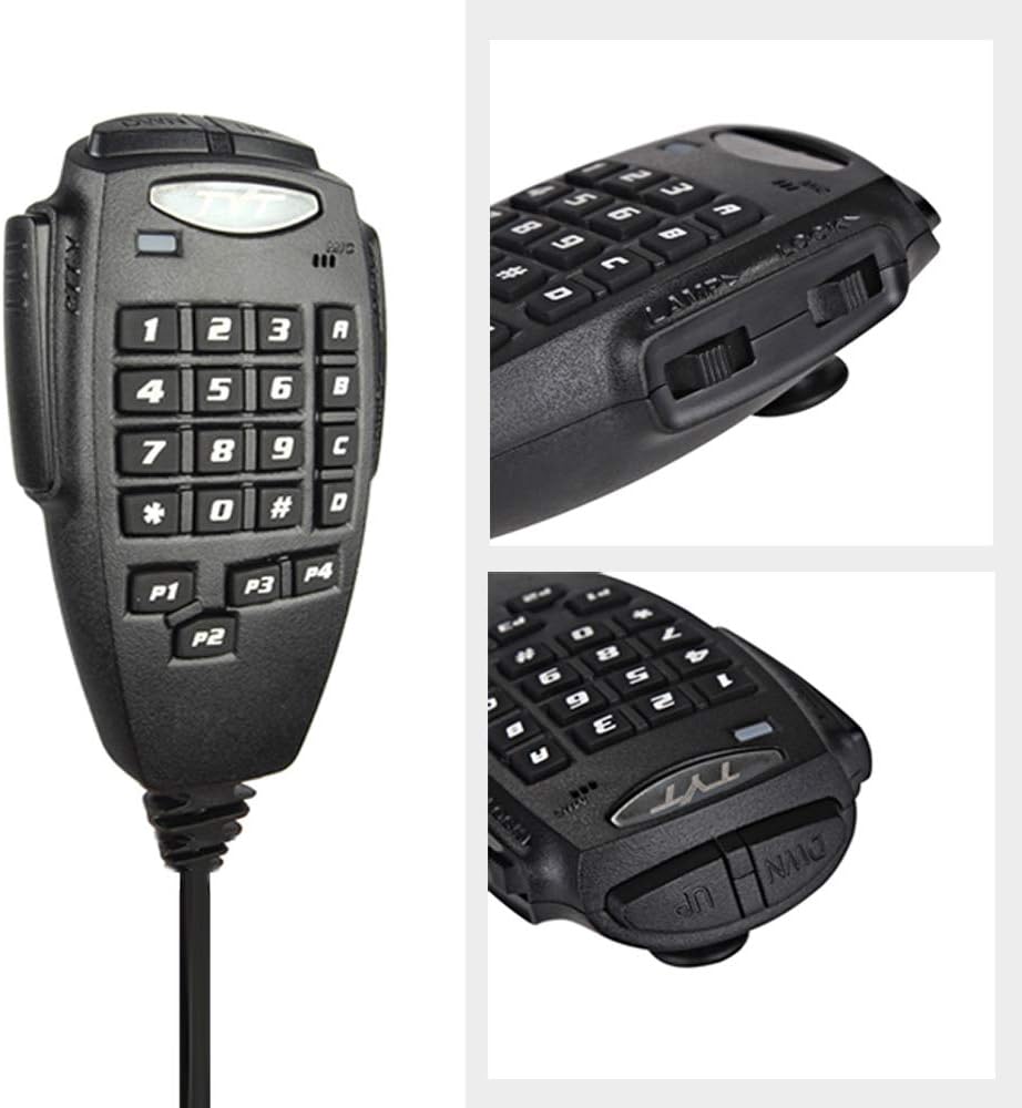 TYT TH-9800 Quad Band 50W Cross-Band Mobile Car Ham Radio Black Pack of 2