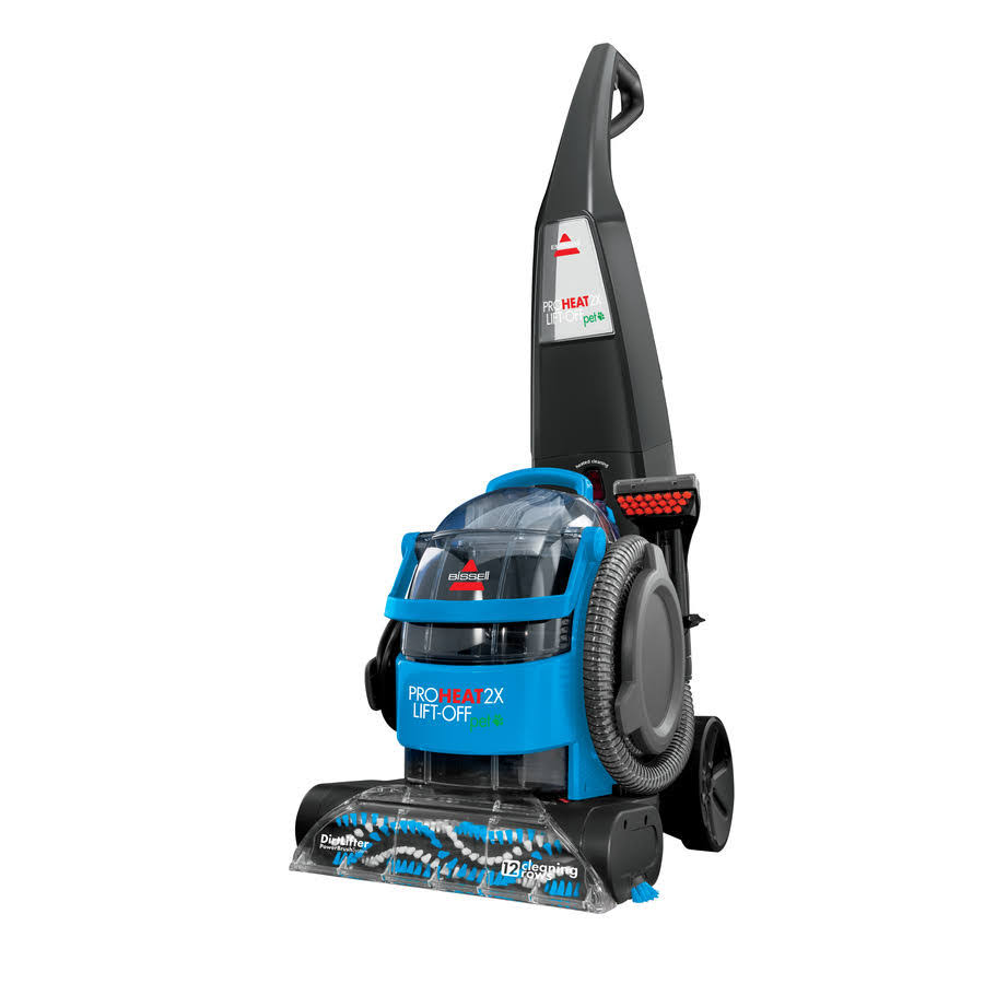 Bissell Proheat 2x Liftoff Pet with Antibacterial Carpet Cleaner 15652