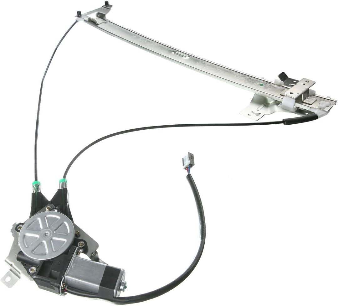 Front Left Driver Side Power Window Regulator with Motor for Ford E-150 E-250 Econoline E-350 E-450 E-550 Super Duty Pack of 2