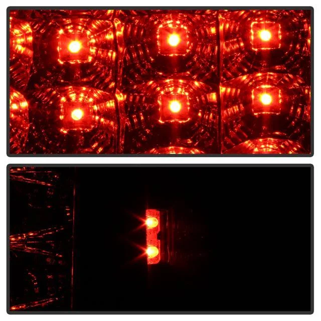 Spyder Jeep Grand Cherokee 07-10 LED Tail Lights - Black