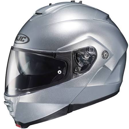 HJC Solid IS-MAX 2 Modular Helmet Single Shield with Pinlock Pins, Size: Medium, Black