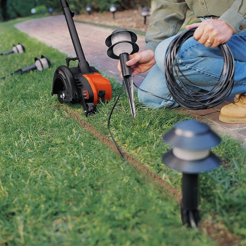 Black+decker Le750 12 Amp 2-in-1 Landscape Edger and Trencher