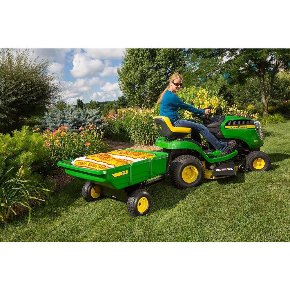 John Deere 450 lb. 7 Cu. ft. Tow-Behind Poly Utility Cart