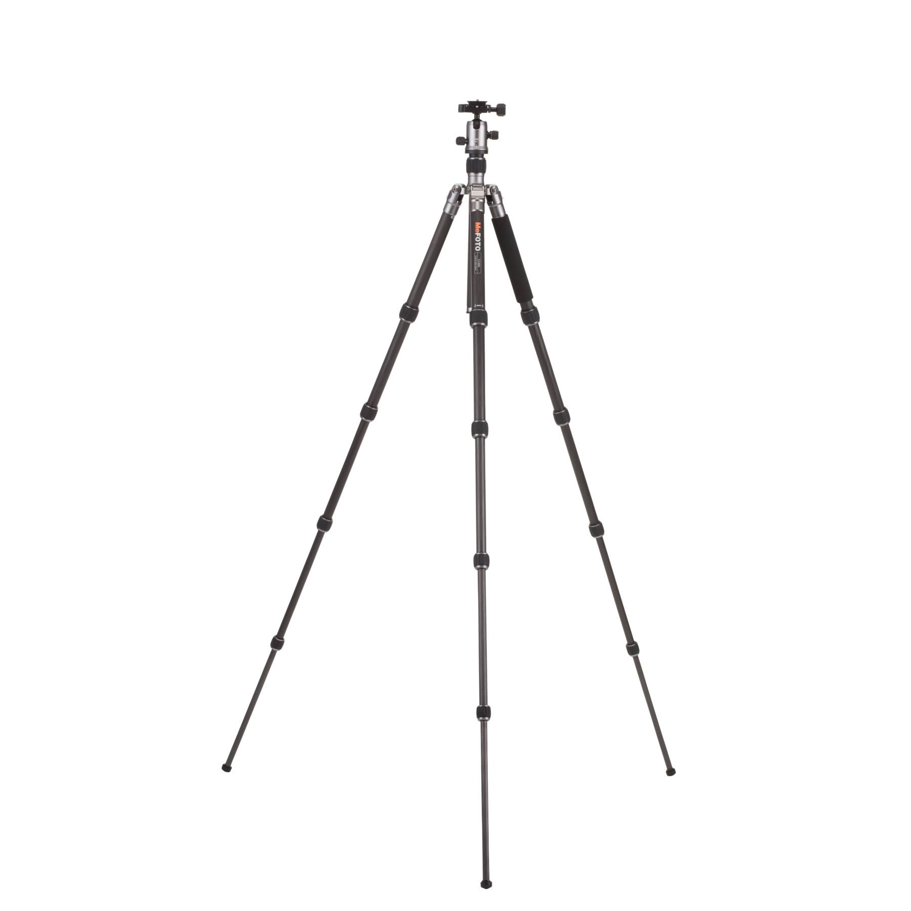 MeFOTO Roadtrip Carbon Fiber Travel Tripod Kit (titanium)