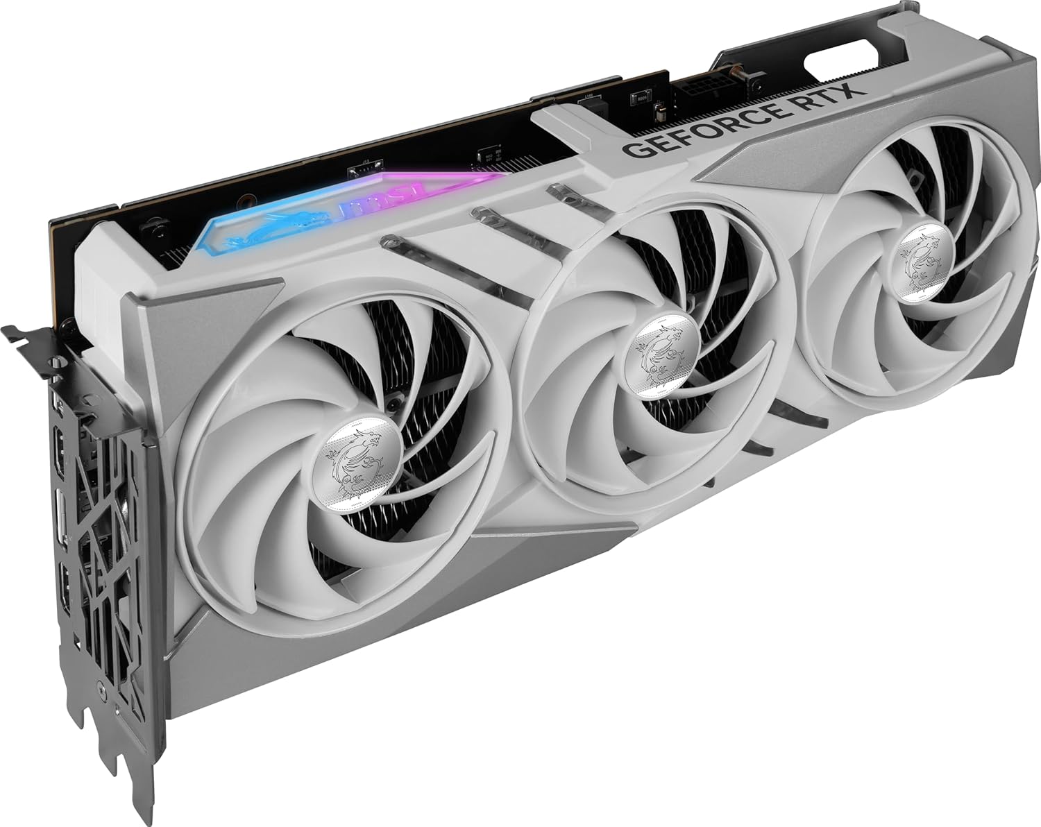 MSI Gaming GeForce RTX 4080 16GB GDRR6X 384-Bit HDMI/DP Nvlink Tri-Frozr 3 Ada Lovelace Architecture Graphics Card (RTX 4080 16GB Gaming X Slim White)