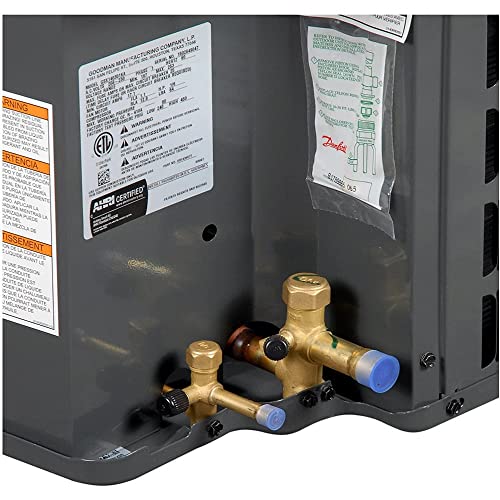 Goodman 15.2 SEER2 High-Efficiency Split System Air Conditioner and Multi-Positional Multi-Speed Air Handler with Internal TXV