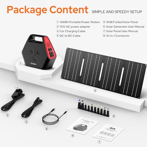 Sinkeu Solar Power Station with Solar Panel…