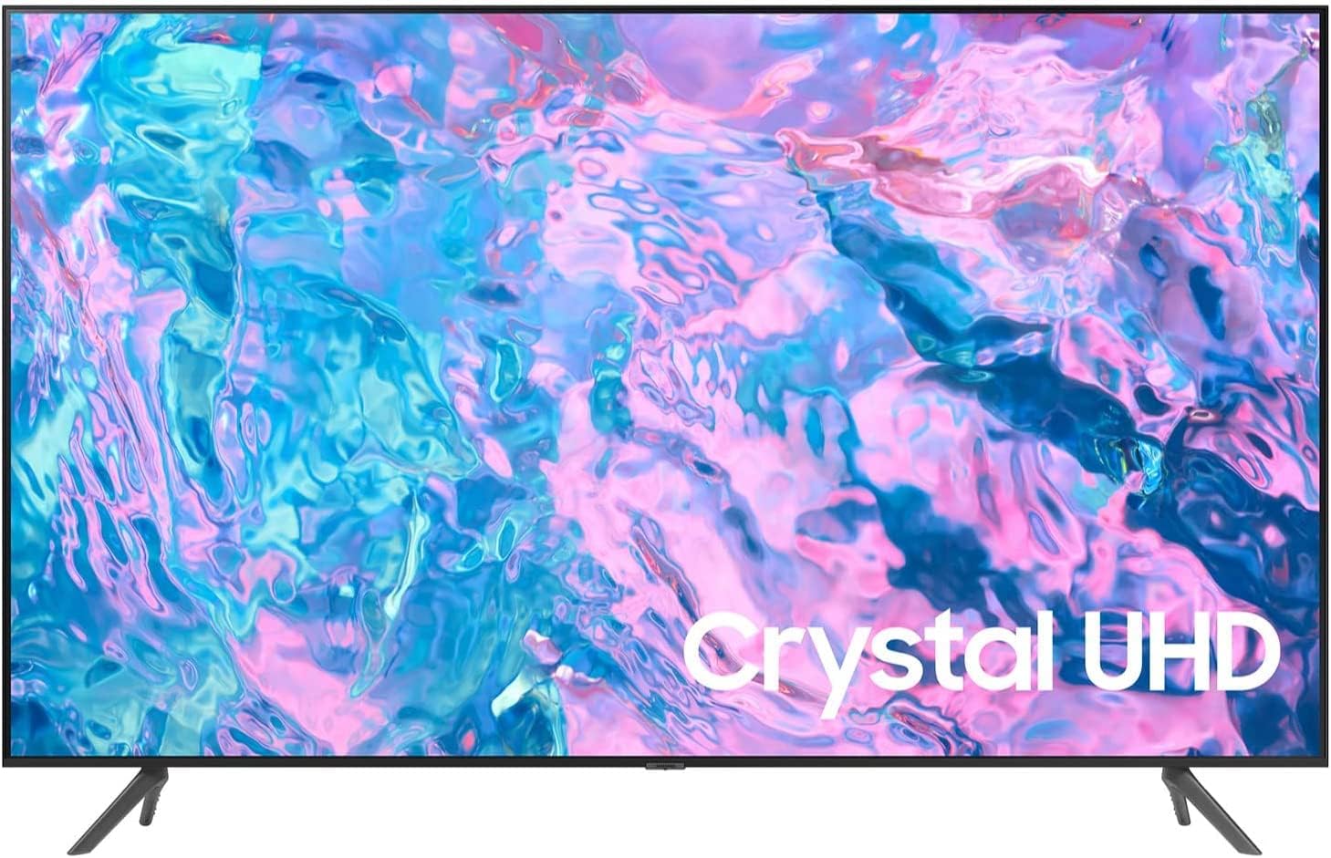 Samsung UN43CU7000 43-Inch Class Crystal UHD CU7000 Series PurColo, HDR, Gaming Hub, Smart TV with Alexa Built-in (UN43CU7000FXZA, 2023 Model) Includes Free 2 Year Warranty