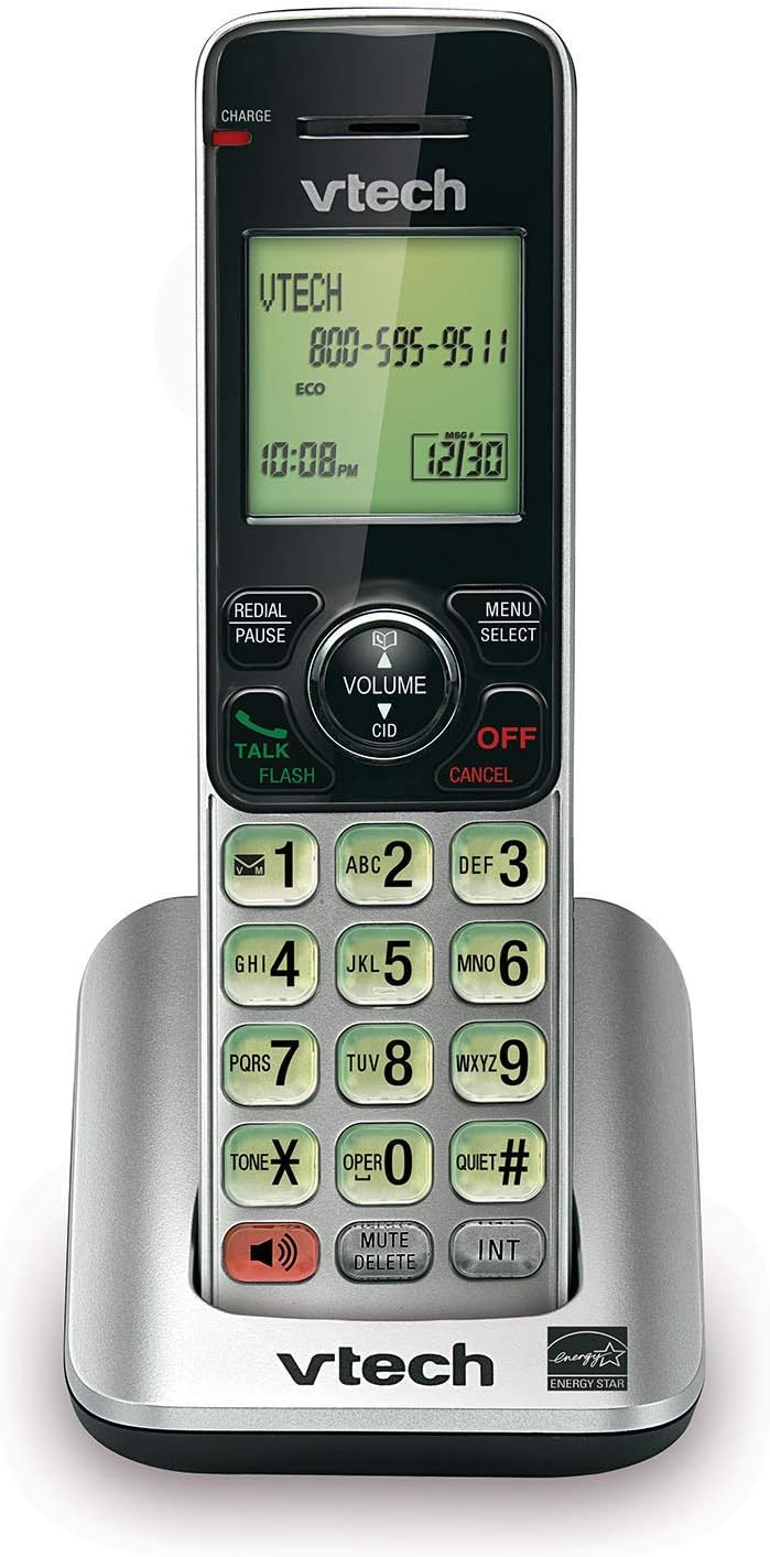 VTech CS6649 Expandable Corded/Cordless Phone System with Answering System-Caller ID/Call Waiting & Handset/Base Speakerphones