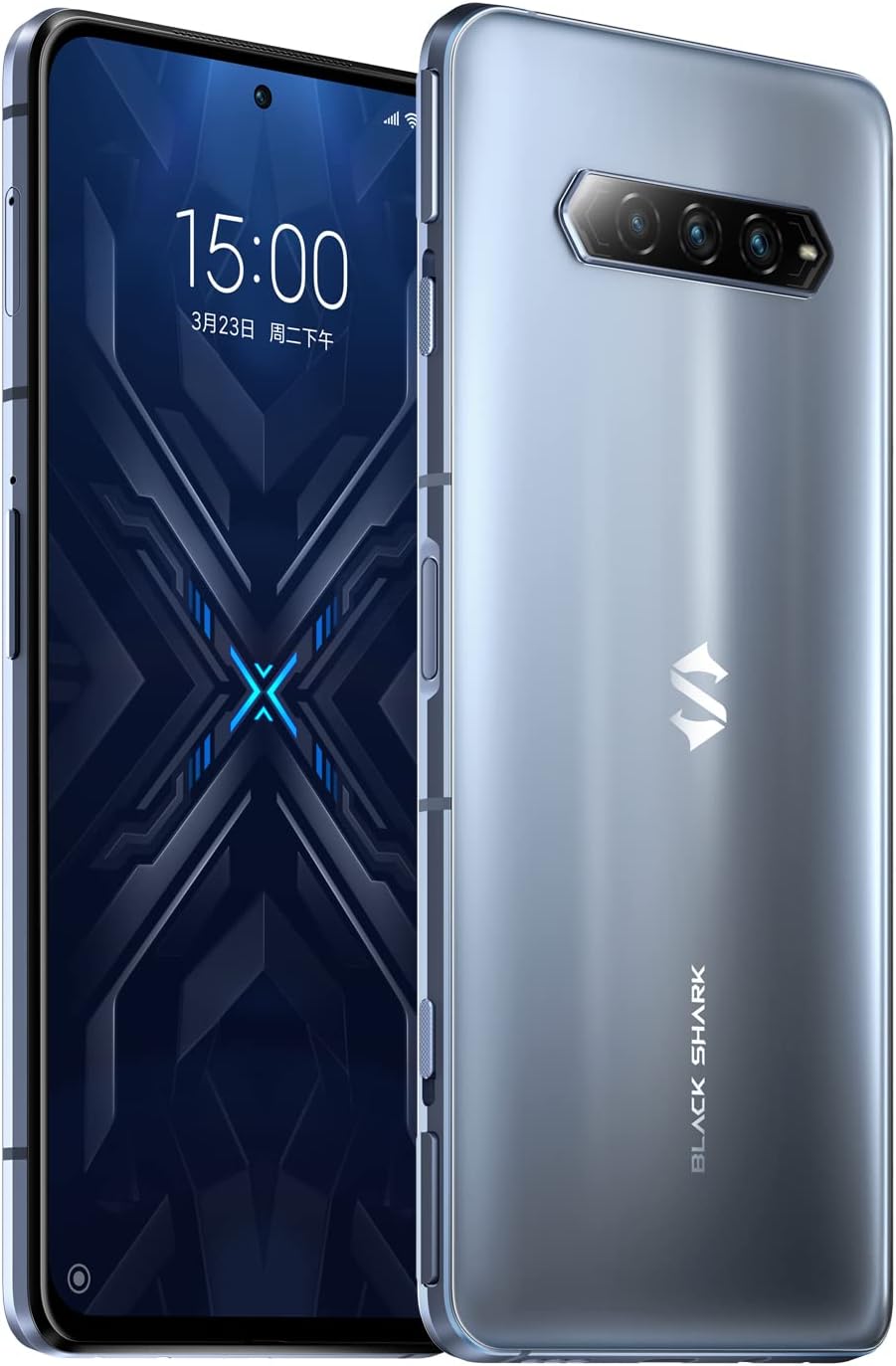Black Shark 4 Unlocked Phone, 5G Gaming Phone, Fast Charging 120W Cell Phone 8+128GB, 144Hz Snapdragon 870 Android Phone, 6.67" 48MP 4500mAh NFC Mobile Phone Global Version -Black